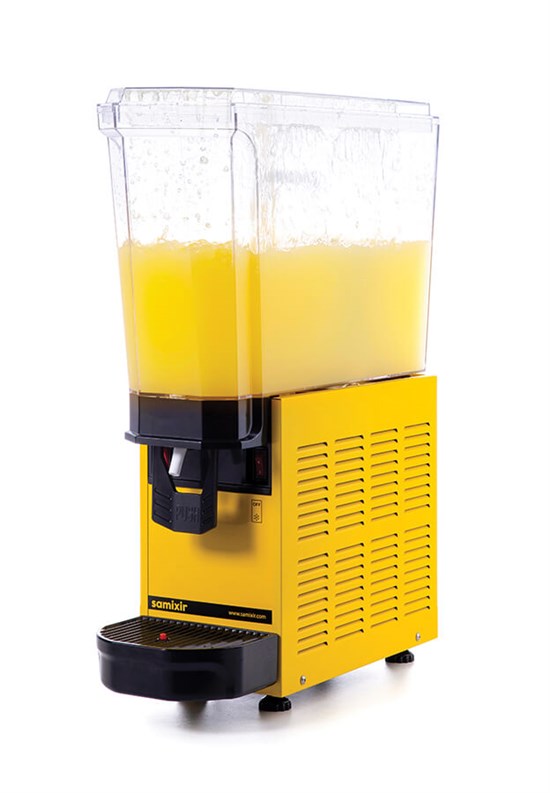 SAMİXİRSamixir Klasik Mono Soğuk İçecek Dispenseri 20 Lt Fıskiyeli Sarı Şerbet - Ayran MakineleriSamixir Klasik Mono Soğuk İçecek Dispenseri 20 Lt Fıskiyeli Sarı 