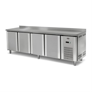 Empero Tezgah Tipi Buzdolabı 4 Kapılı Fanlı Soğutma 250x60x85 cm EMP.255.60.01