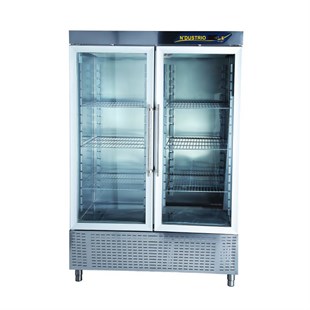 Ndustrio Dik Tip Snack Buzdolabı 2 Tam Cam Kapılı CPS-202-GD